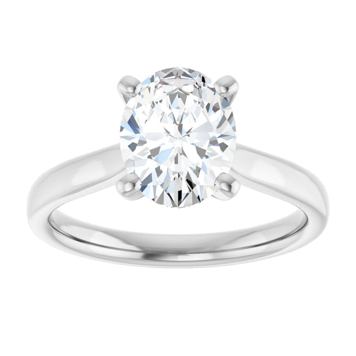 14K Gold 1 -2 1/2 Carat Luxury Lab-Grown Diamond Engagement Ring