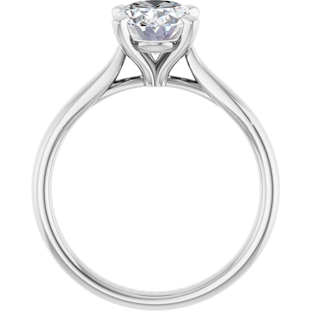 14K Gold 1 -2 1/2 Carat Luxury Lab-Grown Diamond Engagement Ring