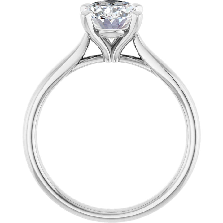 14K Gold 1 -2 1/2 Carat Luxury Lab-Grown Diamond Engagement Ring