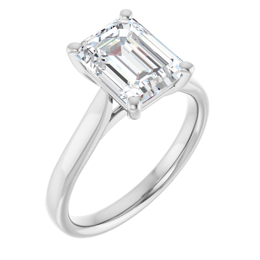 14K Gold 1 -2 1/2 Carat Luxury Lab-Grown Diamond Engagement Ring