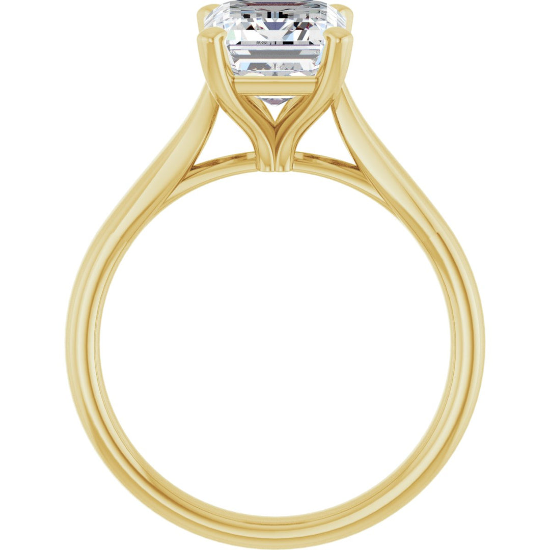 14K Gold 1 -2 1/2 Carat Luxury Lab-Grown Diamond Engagement Ring