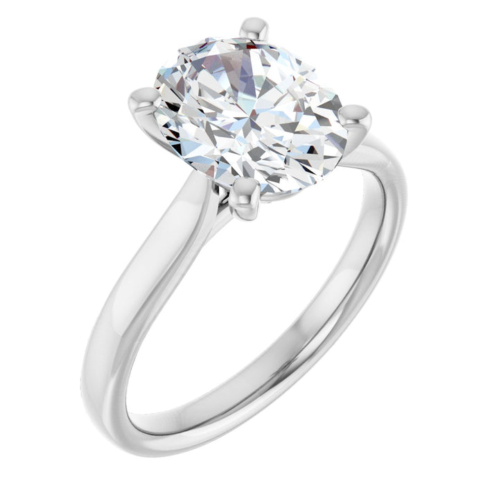 14K Gold 1 -2 1/2 Carat Luxury Lab-Grown Diamond Engagement Ring