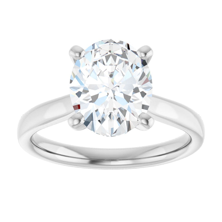 14K Gold 1 -2 1/2 Carat Luxury Lab-Grown Diamond Engagement Ring