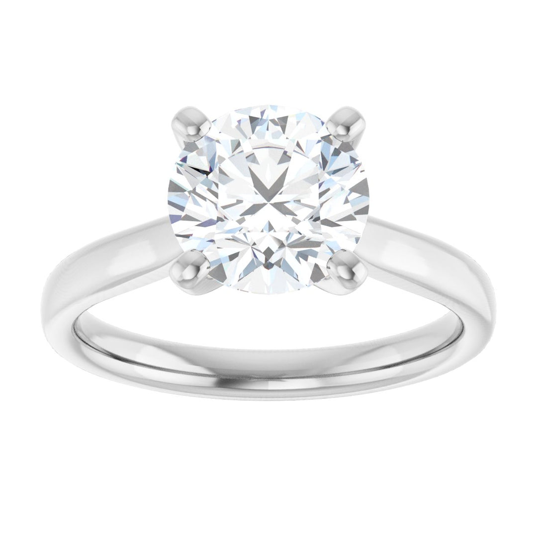 14K Gold 1 -2 1/2 Carat Luxury Lab-Grown Diamond Engagement Ring
