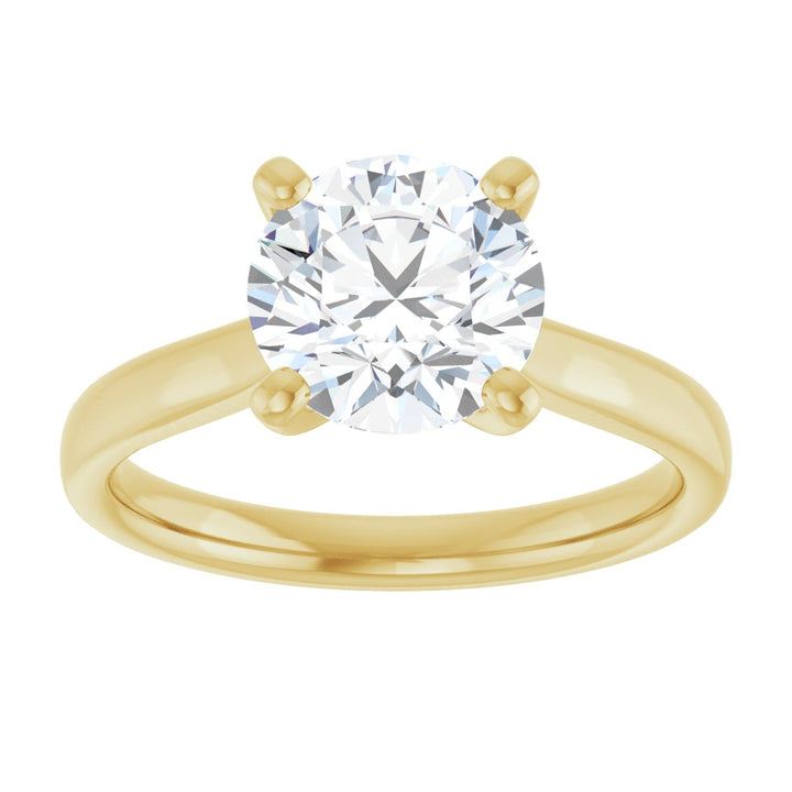 14K Gold 1 -2 1/2 Carat Luxury Lab-Grown Diamond Engagement Ring