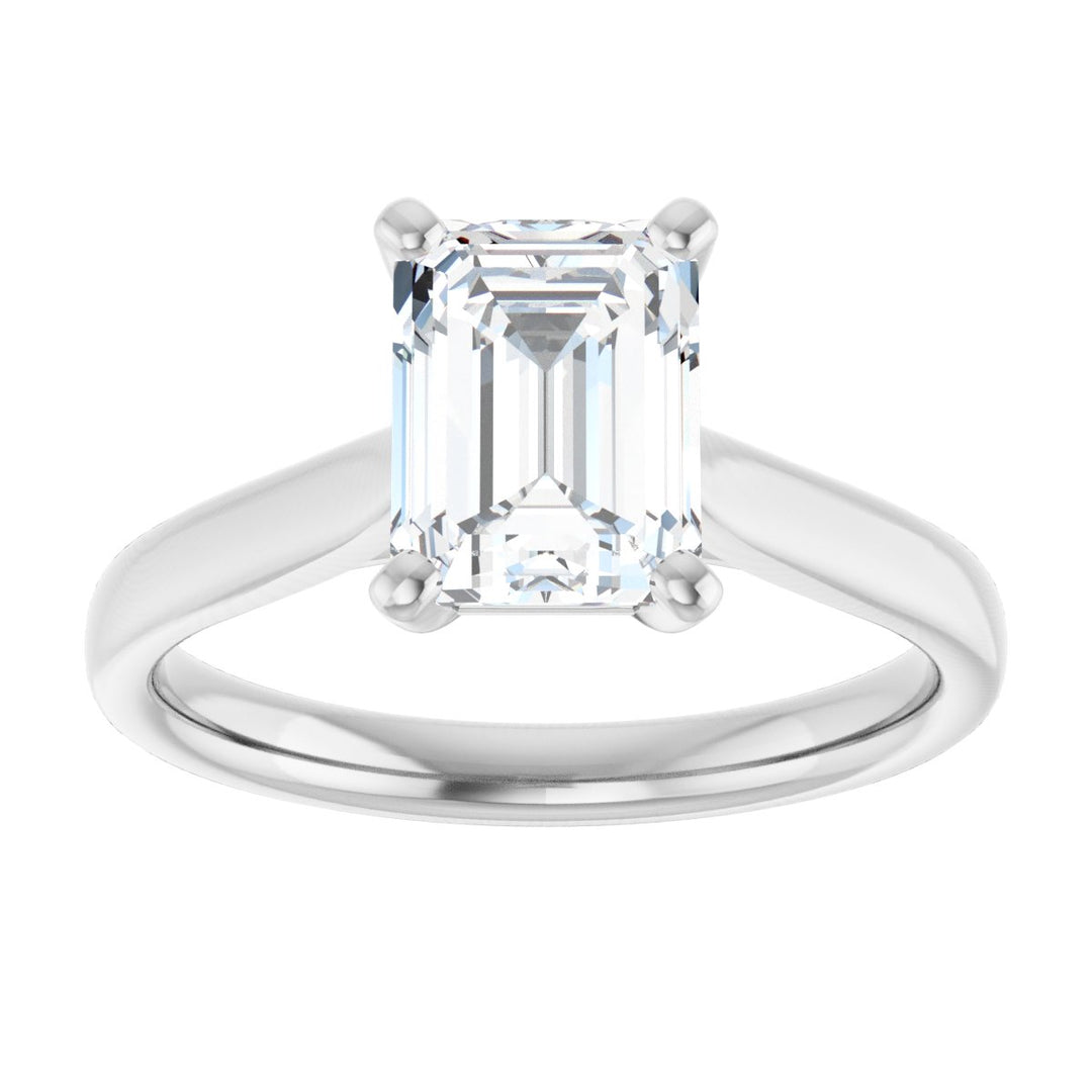 14K Gold 1 -2 1/2 Carat Luxury Lab-Grown Diamond Engagement Ring
