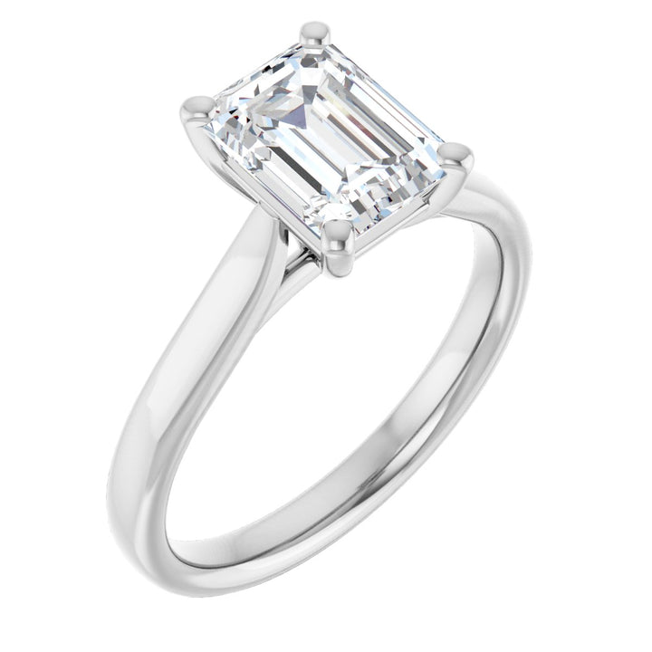 14K Gold 1 -2 1/2 Carat Luxury Lab-Grown Diamond Engagement Ring