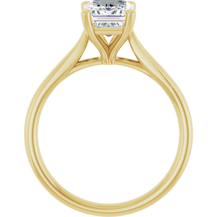 14K Gold 1 -2 1/2 Carat Luxury Lab-Grown Diamond Engagement Ring